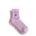 Arvin Goods Pink Stripe Ankle Sock Recycled Cotton