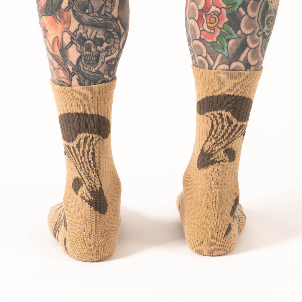 Crew Sock - Shroom
