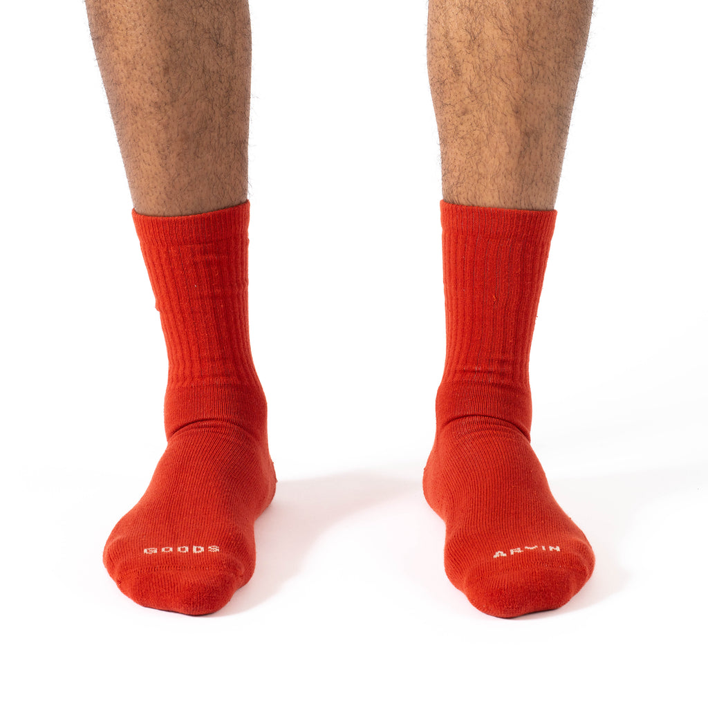 Crew Sock - Paprika