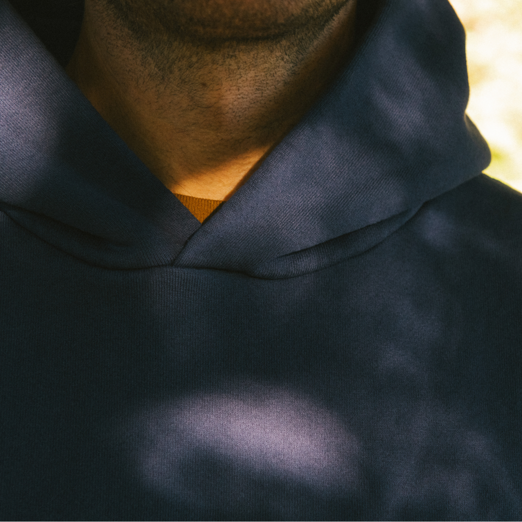 Classic Hoodie - Washed Navy
