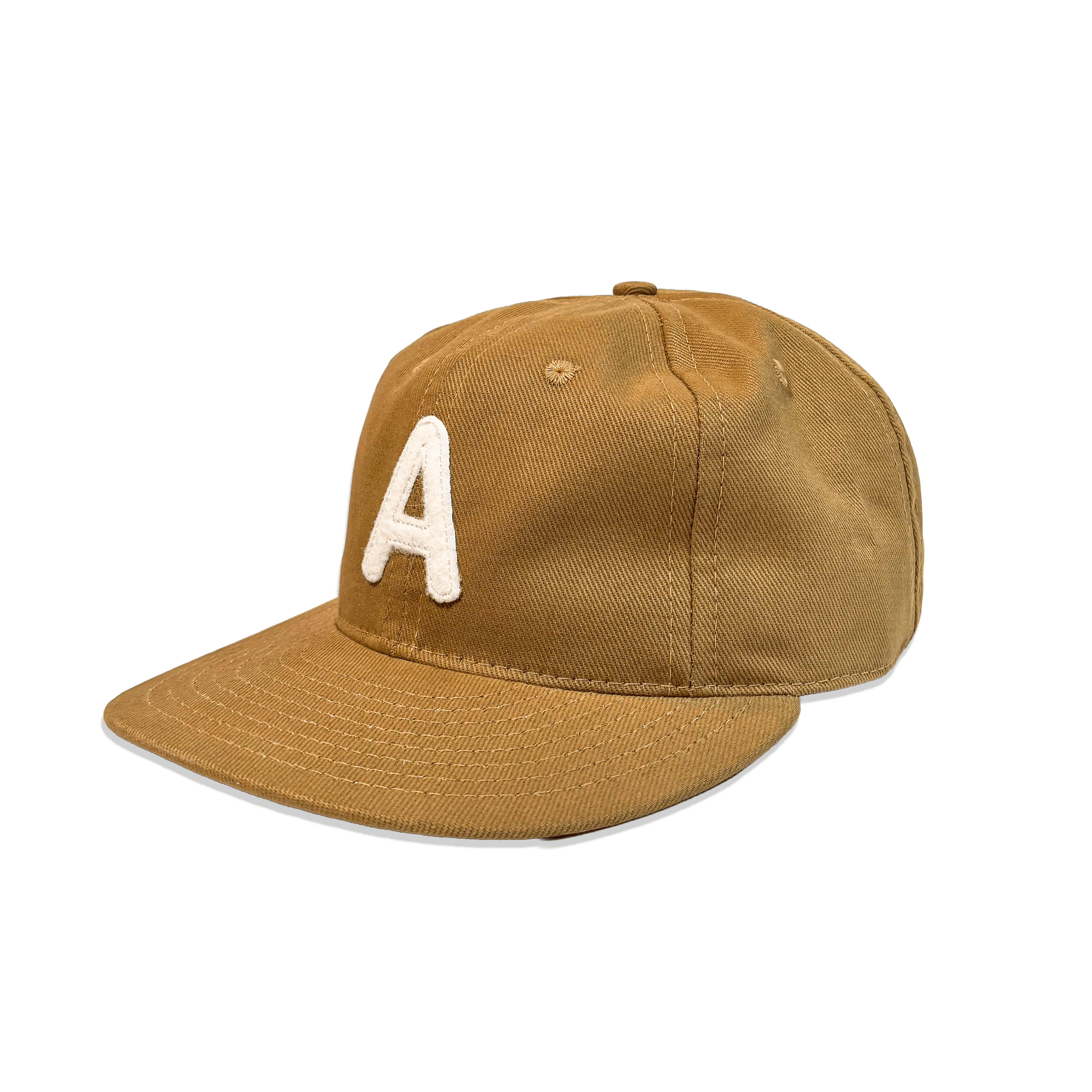 Unstructured 6-Panel Cap | Made in USA - Camel